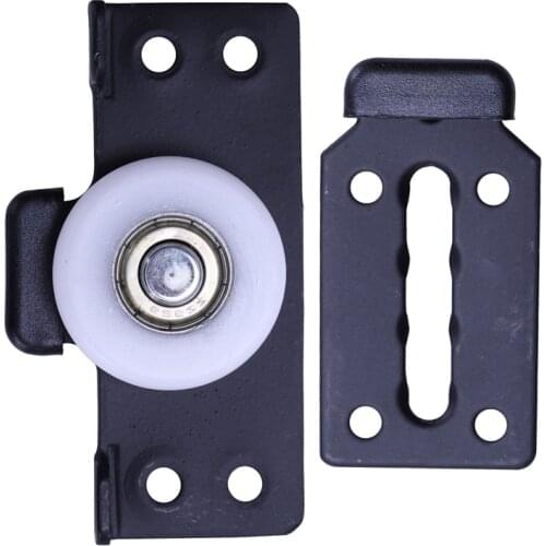 Hardware Accessories 2 pcs Sliding Door Wardrobe Pulleys Wooden Door Sliding Door Small Hanging Wheels Silent Sliding Door Wheel