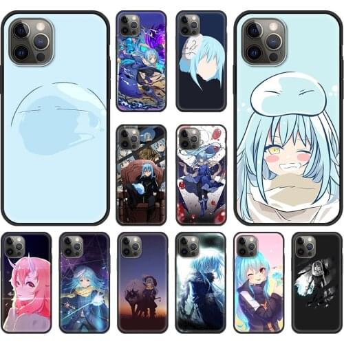 Rimuru Tempest Phone Case Bag For iPhone 11 12 Pro XS Max 8 7 Plus Silicone Soft For iPhone X XR Shell Back Cover Fundas Coque