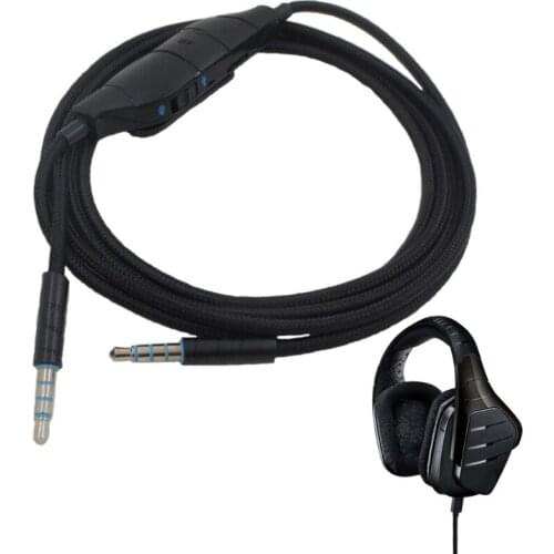 2021 New Replacement Headphone Cable Audio Cord Line for Logitech- G633 G635 G933 G935 Gaming Headsets With tuning