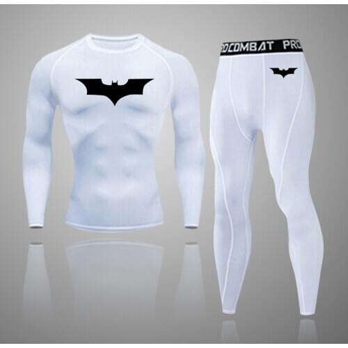 New Mens Ski Thermal Underwear Set Compression Running Suit Male Fitness Winter Warm Quick Drying Long Sleeve Shirt Tracksuit