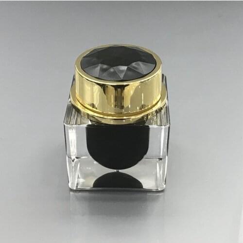 3pcs 50g Cosmetic Empty Jar Pot Eyeshadow Makeup Face Cream Container Bottle Acrylic for Creams Skin Care Products Makeup Tool