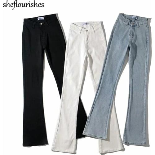 Sheflourishes Women's Flared Jeans