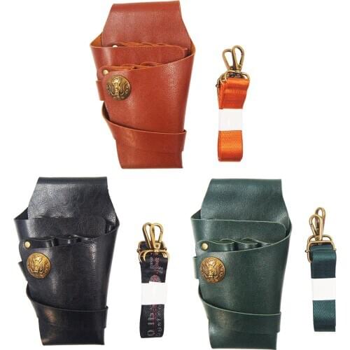 PU Leather Hairdressing Scissors Bag for Case Storage Beauty Tools Salon Hair Care Styling Tools Pack Hair Scissors Comb Bag