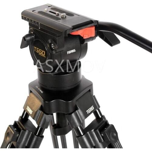 Teris TS50 Fluid Head tripod head teris tripod Fluid Head 75mm head 5KG payload