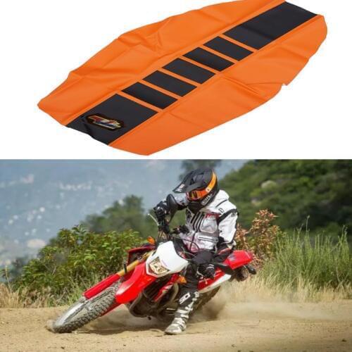 Universal Rubber Vinyl Gripper Soft Seat Cover For HONDA KTM YAMAHA SUZUKI KAWASAKI EXC SX YZF WRF CR KX KXF RM RMZ Motorcycle