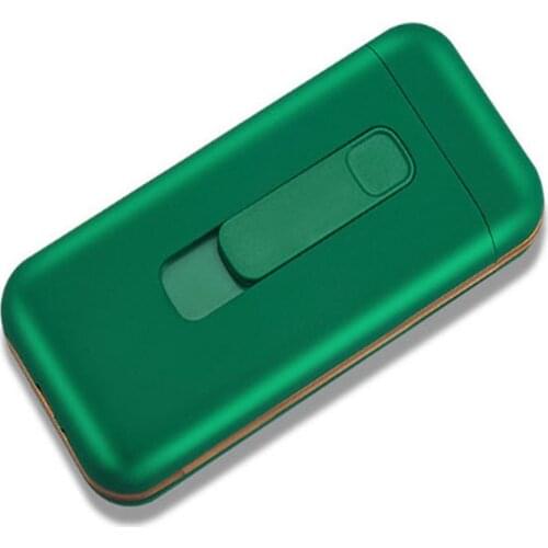 USB lighter cigarette case for 20PCS 100mm long 5mm diameter cigarettes pack