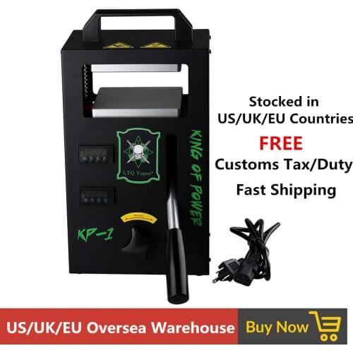 In-Stock Hydraulic Rosin Press Machine 4Tons Power Dual Pressing Heat Plate TC Wax Concentrate Oil Pre Extracting Tool Kit