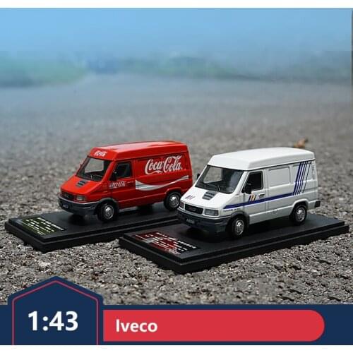 1:43 original factory Nanjing Yuejin Iveco truck IVECO commercial vehicle simulation alloy car model