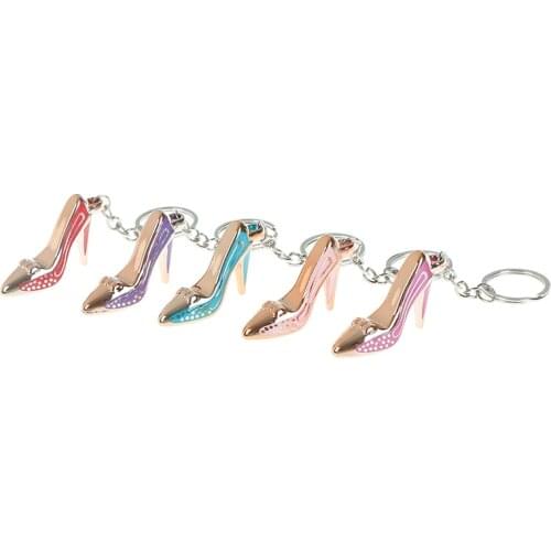 1 Pc Acrylic High-Heeled Shoes Keychain, Simulation Pendant Key Ring, Promotion Gift, Personality, Creative Gift