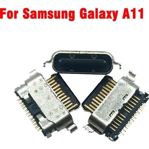 10pcs Type-c USB Plug Charge Charging Socket Connector Jack Powe Dock For Samsung Galaxy A11 A115F / A02S A025F / A01 Core A013F