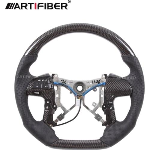 100% Real Carbon Fiber Steering Wheel for TOYOTA Camry，Corolla,Highlander,Hilux Vigo，Premio