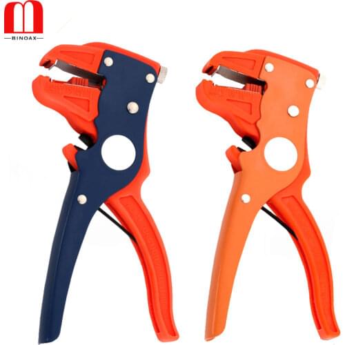 BINOAX Automatic Wire Stripper and Cutter Heavy Duty Wire Stripping Tool 2 in 1 for Electronic and Automotive Repair