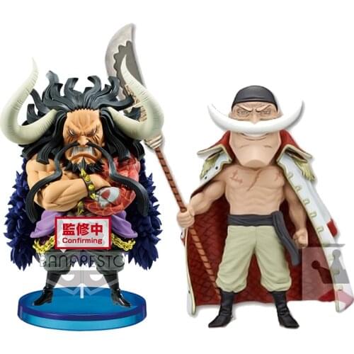Bandai Genuine ONE PIECE WCF Kaido Edward Newgate Action Figure Ornament Model Toys