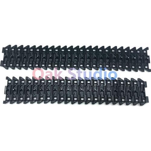 Black Metal Tracks/Caterpillar for Heng Long 1/16 Scale M41A3 Bulldog RC Tank / US M41A3 Walker Bulldog, Tank car DIY, Model