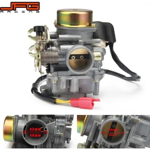 Motorcycle CVK30 CVK 30MM Carburetor Carb Replacement For Keihin Scooters ATV GY6 150-250CC TANK 260 Scooter Street Bike