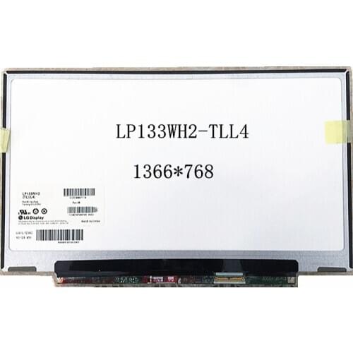 LP133WH2 (TL)(L4) matrix display panel replacement LP133WH2-TLL4 for Toshiba Laptop LCD Screen 1366*768 LVDS 40PINS