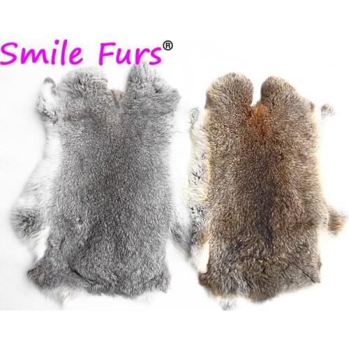 23*36cm Real Rabbit Fur skin Pelt