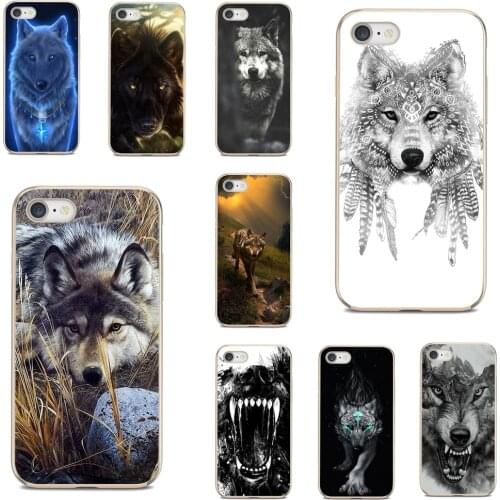 For Xiaomi poco X3 nfc F2 Pro M3 Mi 5X 6X Max Mix 1 2 2S 3 Mi5 Mi6 Mi3 Mi4 Wolf-Wolves-and-Spirit-Animal-Print Soft Case