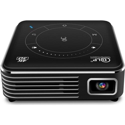 DLP P11 4K projector Android 9.0 DDR4 4GB 32GB Mini Portable LED Projector 5G Wifi Bluetooth 3D Home Cinema Proyector vs P10