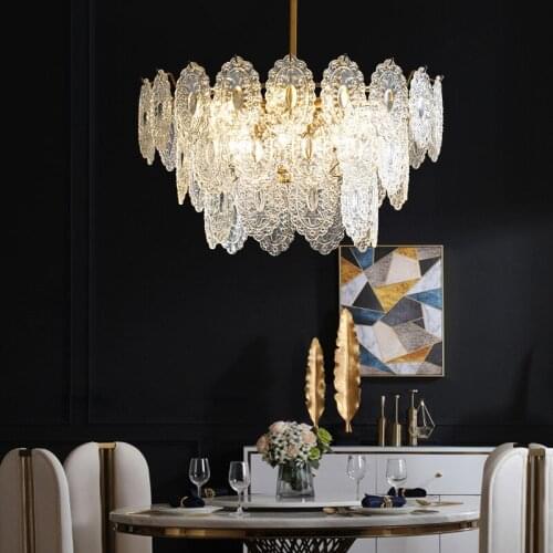Luxury Led Chandeliers Lighting Living room Ceiling Chandelier Hanging Lamp For Dining room Kitchen Crystal Light Bedroom deco