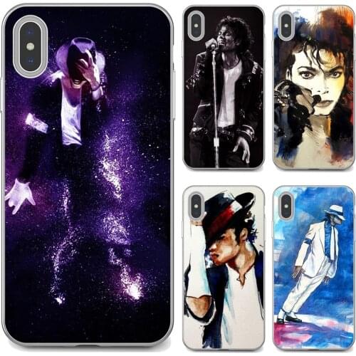 For Xiaomi poco X3 nfc F2 Pro M3 Mi 5X 6X Max Mix 1 2 2S 3 Mi5 Mi6 Mi3 Mi4 Silicone Shell Case Legend-Michael-Jackson-MJ-King