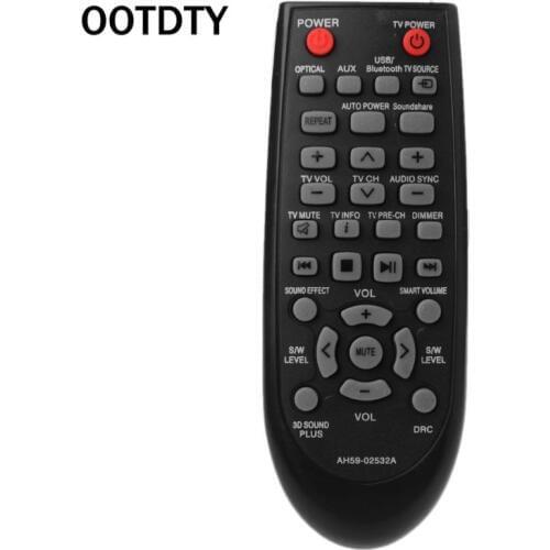 Remote Control Replacement for Samsung HW-F355 HW-FM35 AH59-02532A/02545A/02545 SoundBar Soundbar Audio System Controller