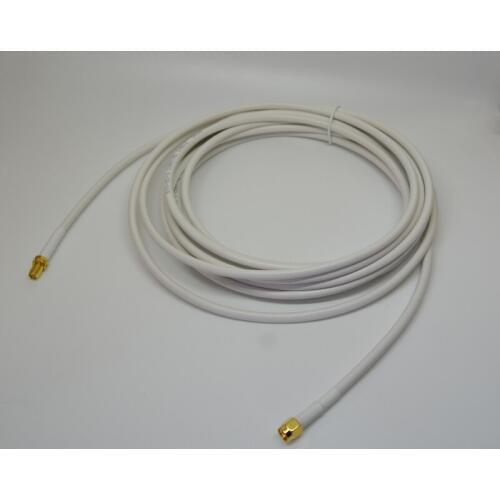 Free shipping 20M/15M SMA male to Female 50-3 Feeder Out thread inside pin SMA antenna WIFI antenna extension cable