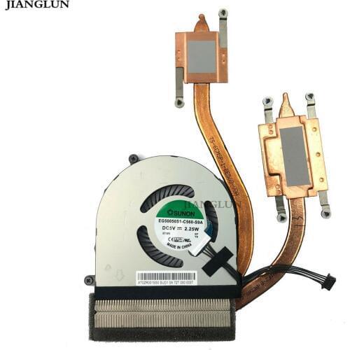 JIANGLUN For Lenovo ThinkPad E560 20EV/20EW FRU CPU Cooling Fan with Heatsink 00UP098