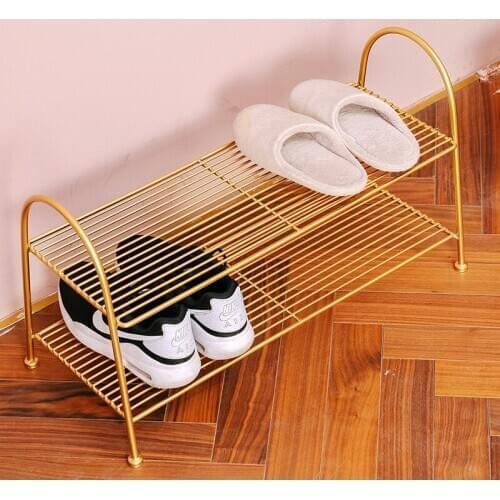 High-temperature baking varnish simple shoe rack face-to-face responsibility small door household indoor shoe cabinet meticulous