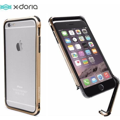 X-Doria Defense Gear Protective Bumper Phone Case for iPhone 6 6s Plus Cover , Military Grade Drop Tested, TPU & Aluminum Coque