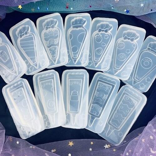 Cream Piping Bag Jam Bag Epoxy Resin Mold Baking Piping Bag Silicone Mould DIY Crafts Cream Decorating Pastry Tip Tool Cake Deco