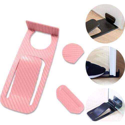 1pc New Plastic Wedge Door Stop Stopper Holder Guard Baby Safety Protector Door Stopper Wedge Security Door Card for Kids Child