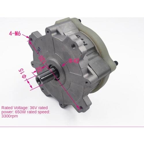 3300rpm 36V 550W high power brushless lawn mower motor DIY wind generator boat propeller