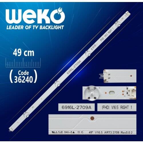 49 V16.5 ART3 2709 REV0.02 6916L-2709 4 LED 49 CM