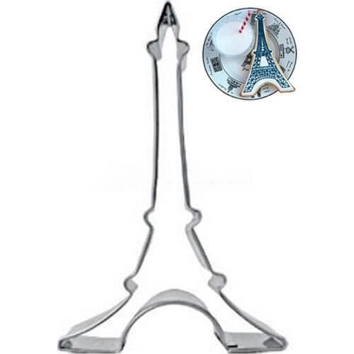 Tower Fondant Cake Stencil Kitchen Cupcake Decoration Template Mold Cookie Coffee Stencil Mold Baking