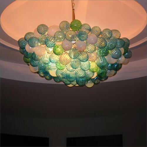 Chihuly Style Hand Blown Murano Glass Chandelier Lamps Art Decorative Designer Glass Pendant Lamps