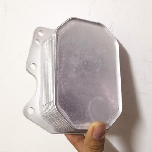 Parts OE No 1829179 1704048 BK2Q6B624BB aluminum engine oil cooler 1 829 179 OEM 1 704 048 No BK2Q 6B624 BB