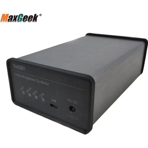 Maxgeek GPSDO Discipline Oscillator GNSS GPS Disciplined Clock OCXO GPS + BD Dual Mode -160dBc Phase Noise