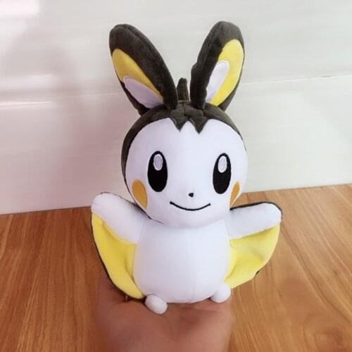 Game Cartoon Pokemon Emolga Plush Stuffed Toy Dolls 25cm Lovely Childrens Christmas Presents