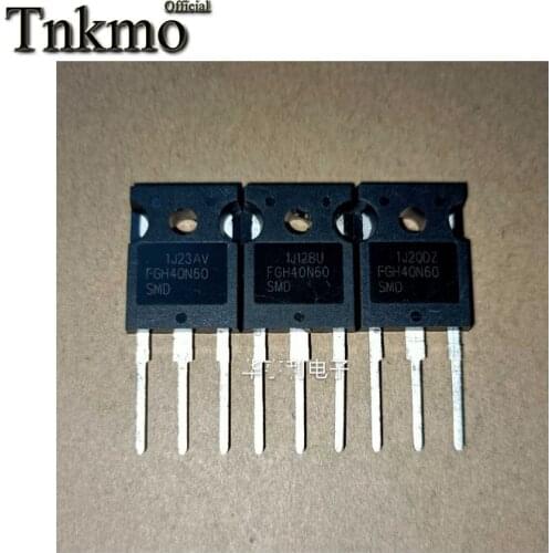 10PCS FGH40N60SMD TO-247 FGH40N60 TO247 40N60 40A 600V Inverter high frequency IGBT single tube New and original