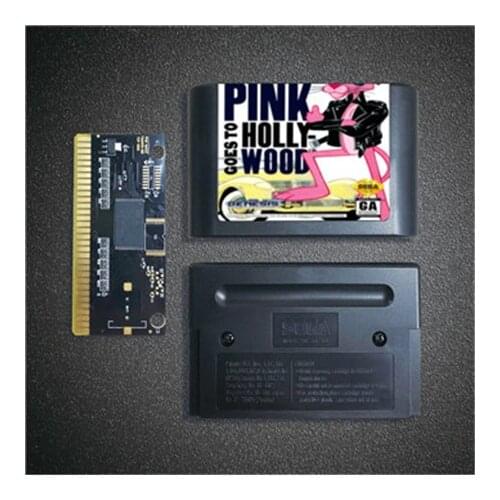 Pink Holly - Wood - 16 Bit MD Game Card for Sega Megadrive Genesis Video Game Console Cartridge