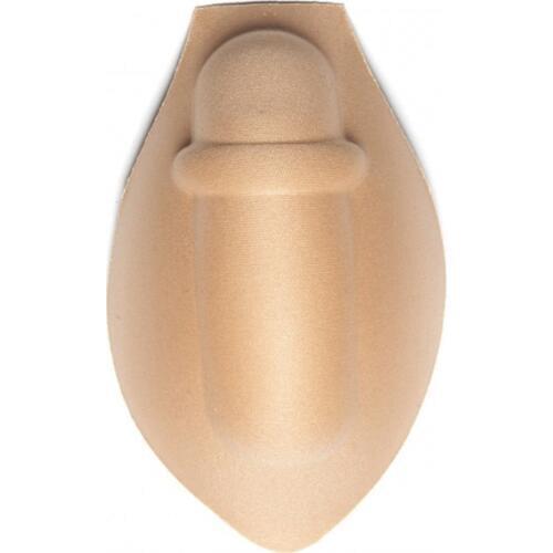 New Version 2 Pieces Men Swimwear Enlarge Penis Pouch Pad Male Swimming Trunk Swim Brief Pad Gay Swimsuit Inside Enhance Front