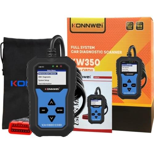 KONNWEI KW350 VW Audi Seat Skoda Full system car diagnostic scanner