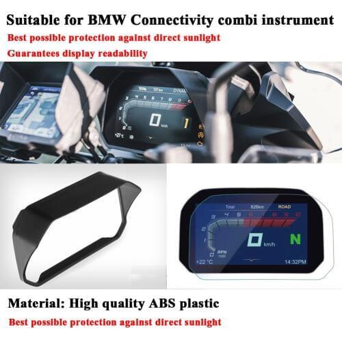 Motorcycle Instrument Hat Sun Visor Meter Cover Guard For For BMW R1200GS LC Adventure 2018-2019 R1250GS LC/Adv F750GS GS F850GS