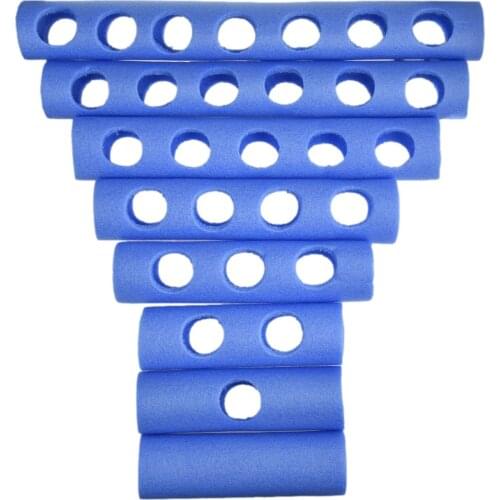 Cross Holed Noodle Connector Pool Swimming Swim Noodles Builder Water Toy Connection Swimming Pool Accessory Training Aids Blue