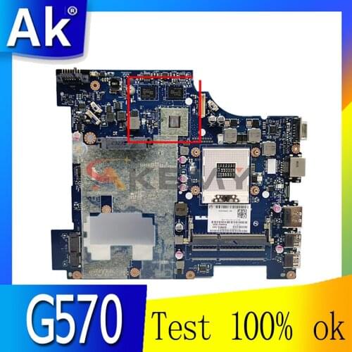 Laptop motherboard For LENOVO Ideapad G570 Mainboard HM65 LA-6753P 216-0774207 DDR3