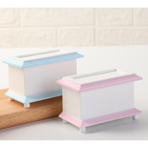 1:12 Dollhouse DIY Miniature Mini Simulation Furniture Decor Toy Box Container Kids Educational Toys for Children Gifts