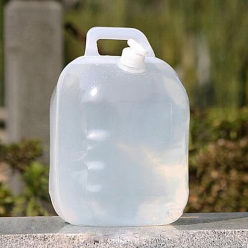 10L Multifunctional Collapsible Bucket Portable Camping BBQ Water Storage Container for Picnic Barbecue Foldable Pail