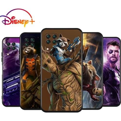 Marvel Rocket Bear Silicone Soft Cover For Huawei Nova 8 7i 7 SE 6 SE 5T 5i 5 Z 4 E 3 3i 3E 2 2i Pro Lite Phone Case
