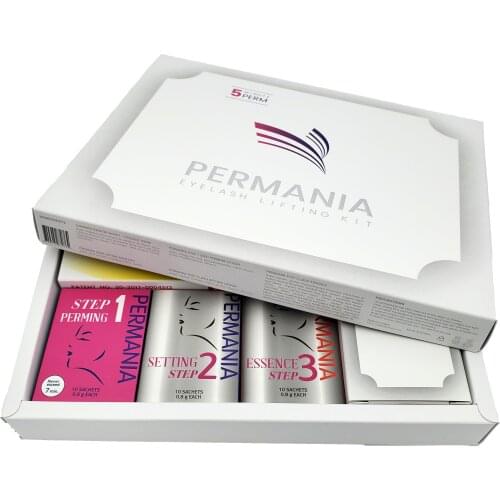 Lomansa Plus Eyelash-Lifting Kit Permania Lash set Eyelash Lift Glue Korea Original Eyelashes Strong Curling Tools Long Lasting